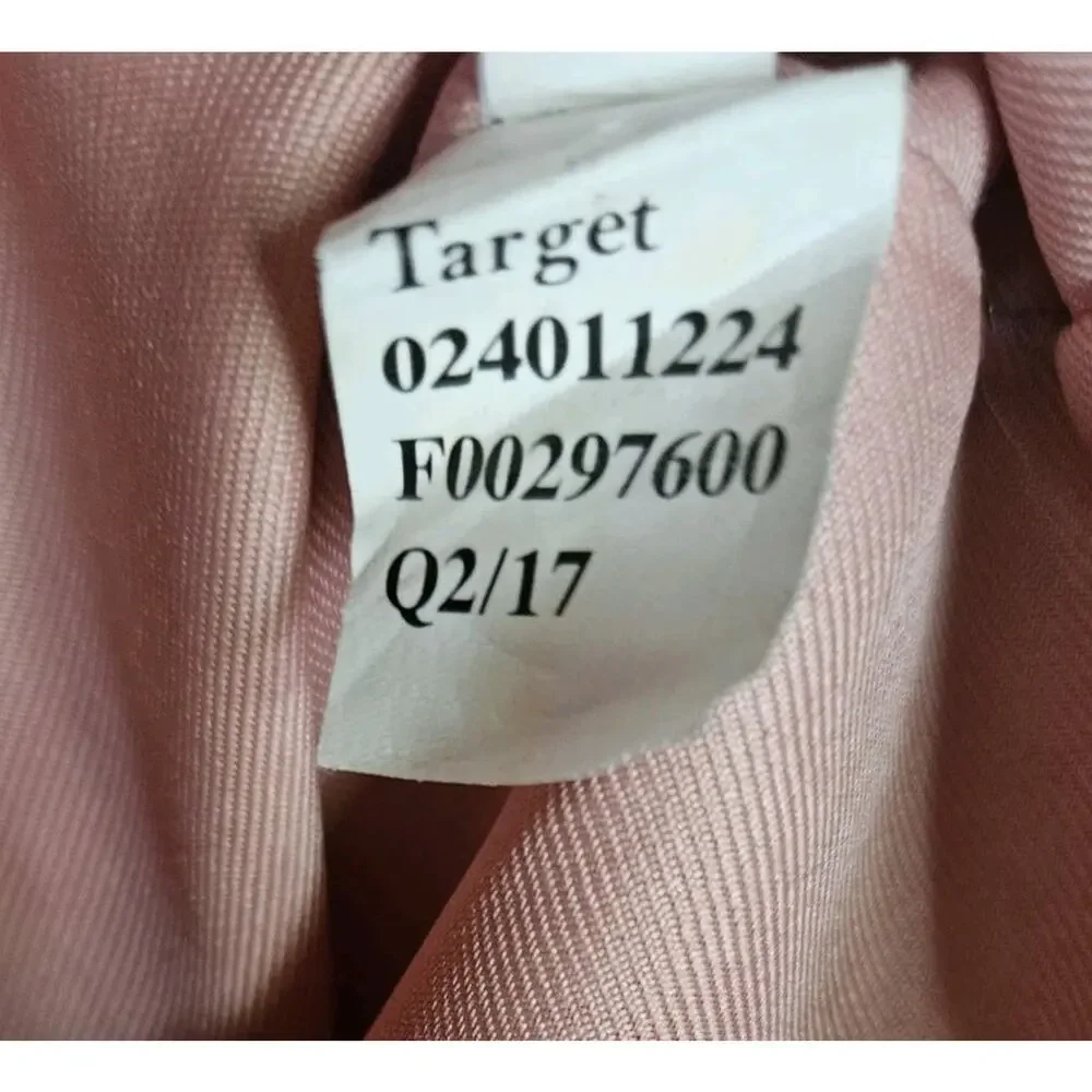 Target Mossimo‎ Purse Tote Pink/Tan